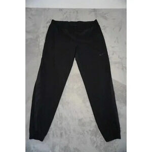 Nike Mens Running Pants Black Dri-Fit Size M Jogger